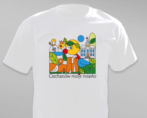 (Polski) Koszulki “Ciechanów moje miasto”