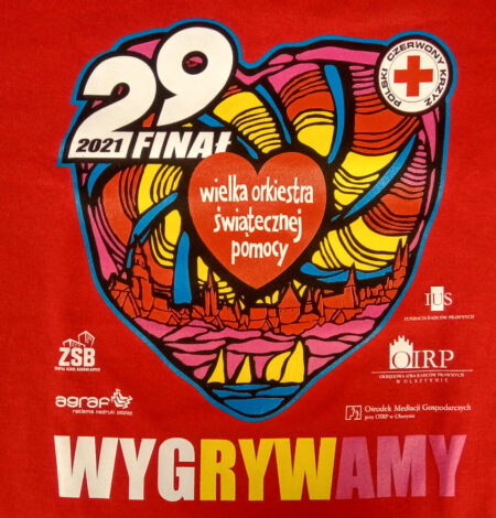 T-Shirts für das 29. WOŚP-Finale T-Shirts für das 29. WOŚP-Finale